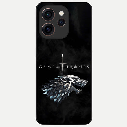  Throne Wolf Legacy Glass Case For Oppo Reno 15 Pro back cover – full design glossy printed glass finish