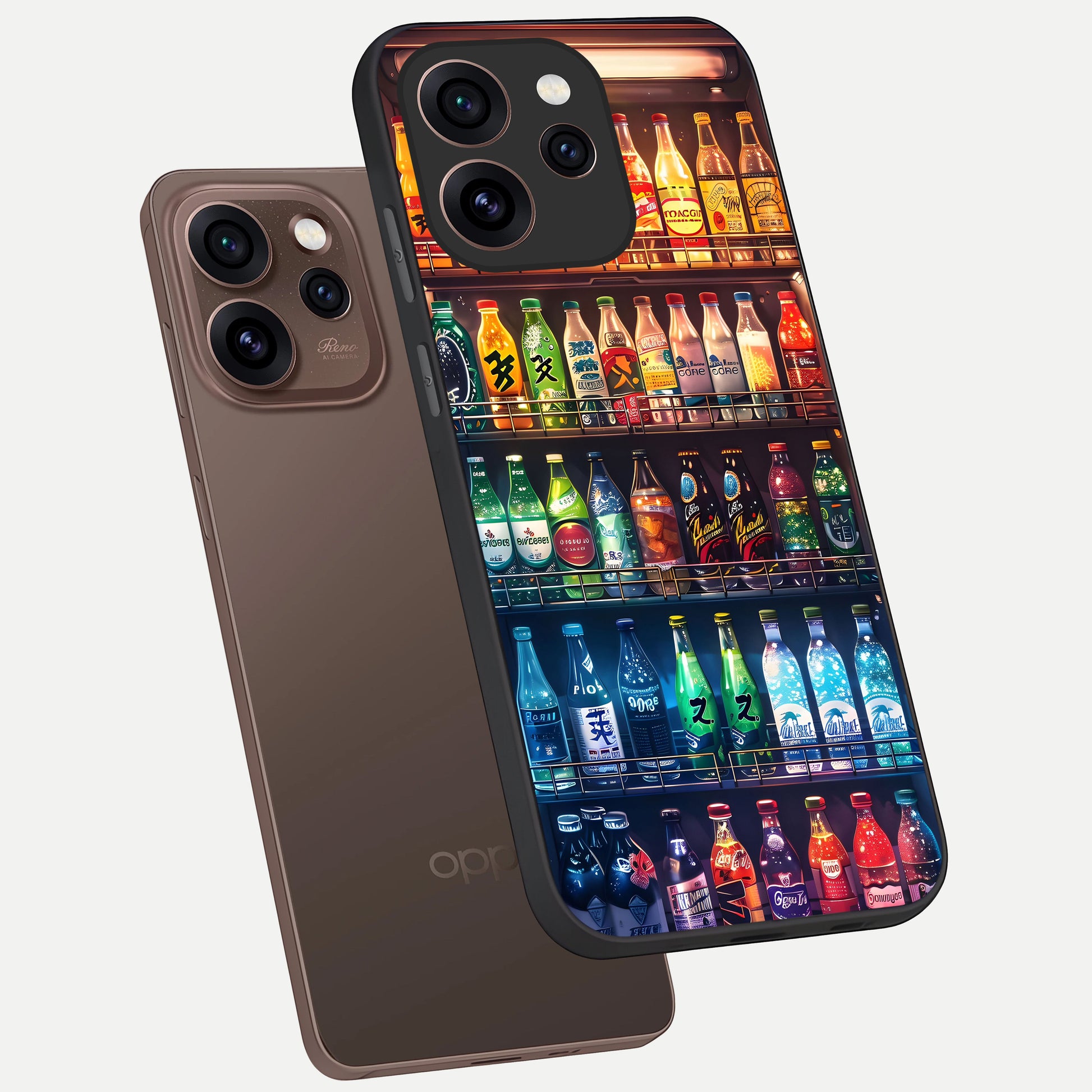  Colorfull Tree phone case For Oppo Reno 15 Pro showing premium glass back cover with detailed artwork
