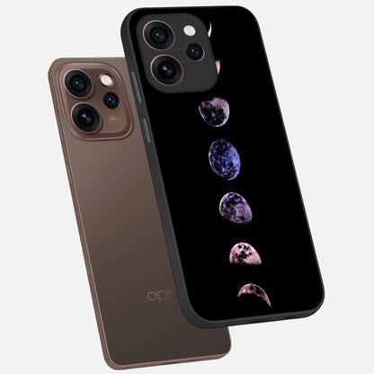  Crimson All Planets phone case For Oppo Reno 15 Pro showing premium glass back cover with detailed artwork