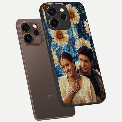 Eternal Love Story phone case For Oppo Reno 15 Pro showing premium glass back cover with detailed artwork