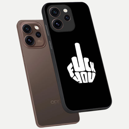  Rebel Mode On phone case For Oppo Reno 15 Pro showing premium glass back cover with detailed artwork