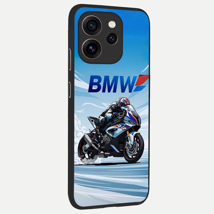  BMW Power Drift back cover For Oppo Reno 15 Pro slim fit glass case with vibrant aesthetic design