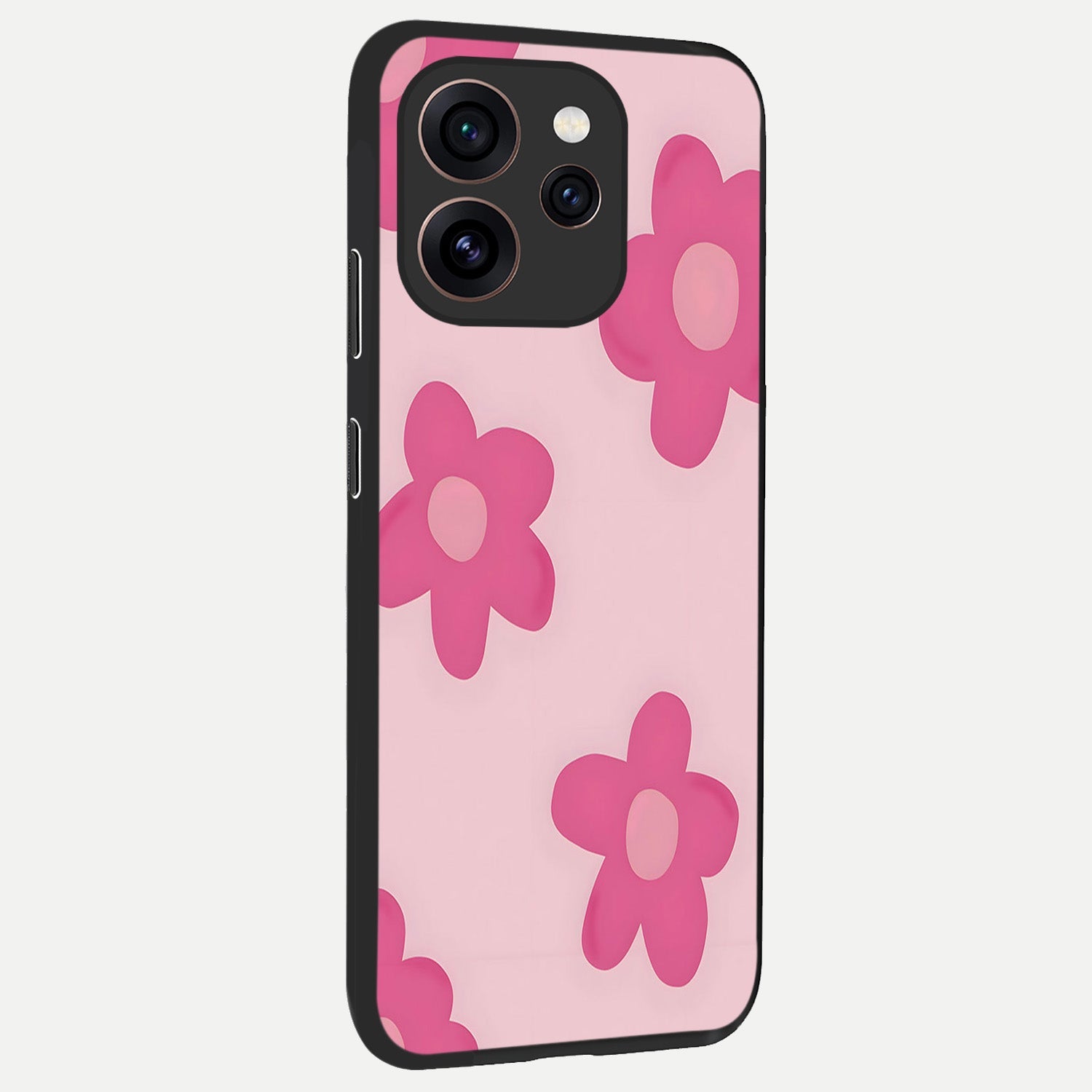  Candy Bloom Dreams back cover For Oppo Reno 15 Pro slim fit glass case with vibrant aesthetic design