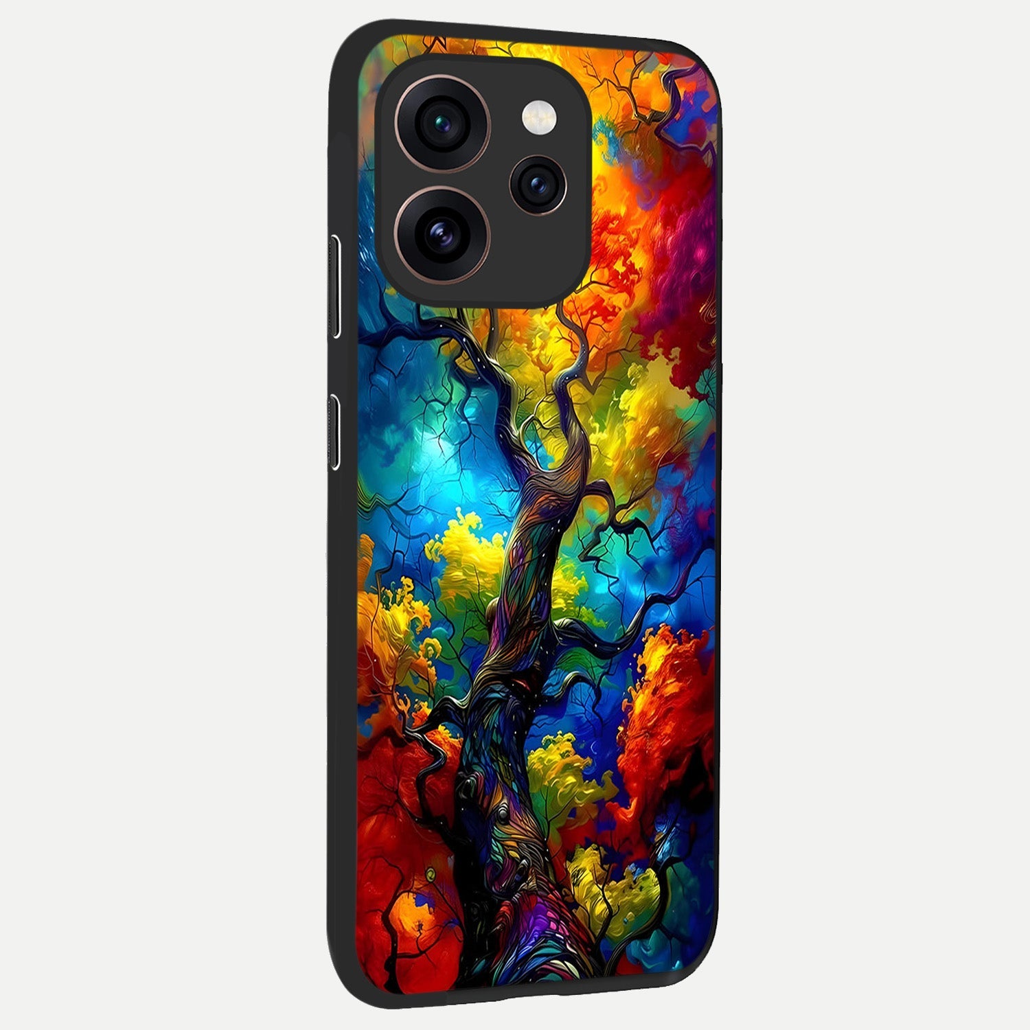  Colorful Soda Bottles back cover For Oppo Reno 15 Pro slim fit glass case with vibrant aesthetic design