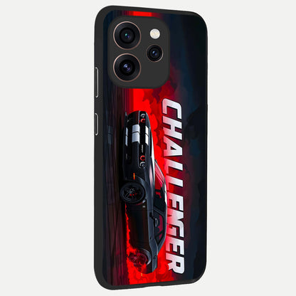  Crimson Challenger Fury back cover For Oppo Reno 15 Pro slim fit glass case with vibrant aesthetic design