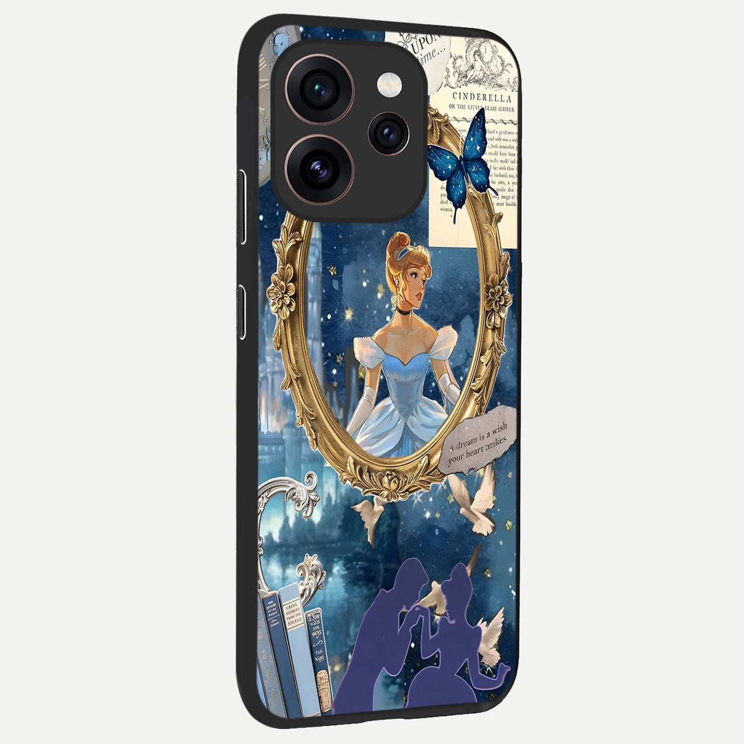  Midnight Queen back cover For Oppo Reno 15 Pro slim fit glass case with vibrant aesthetic design