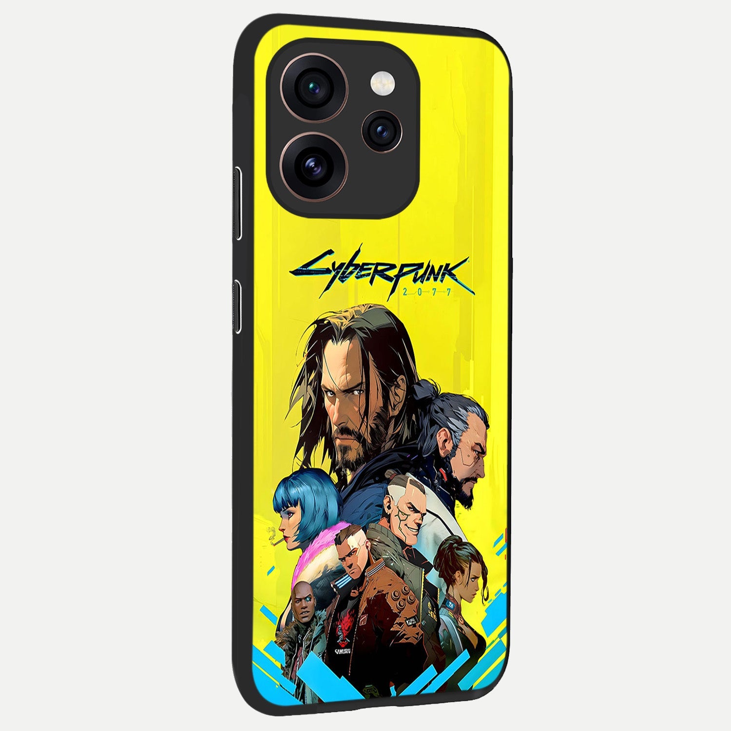  Neon Rebel Genesis back cover For Oppo Reno 15 Pro slim fit glass case with vibrant aesthetic design