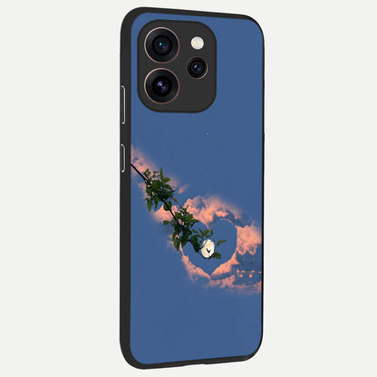  Sky Under Tree back cover For Oppo Reno 15 Pro slim fit glass case with vibrant aesthetic design