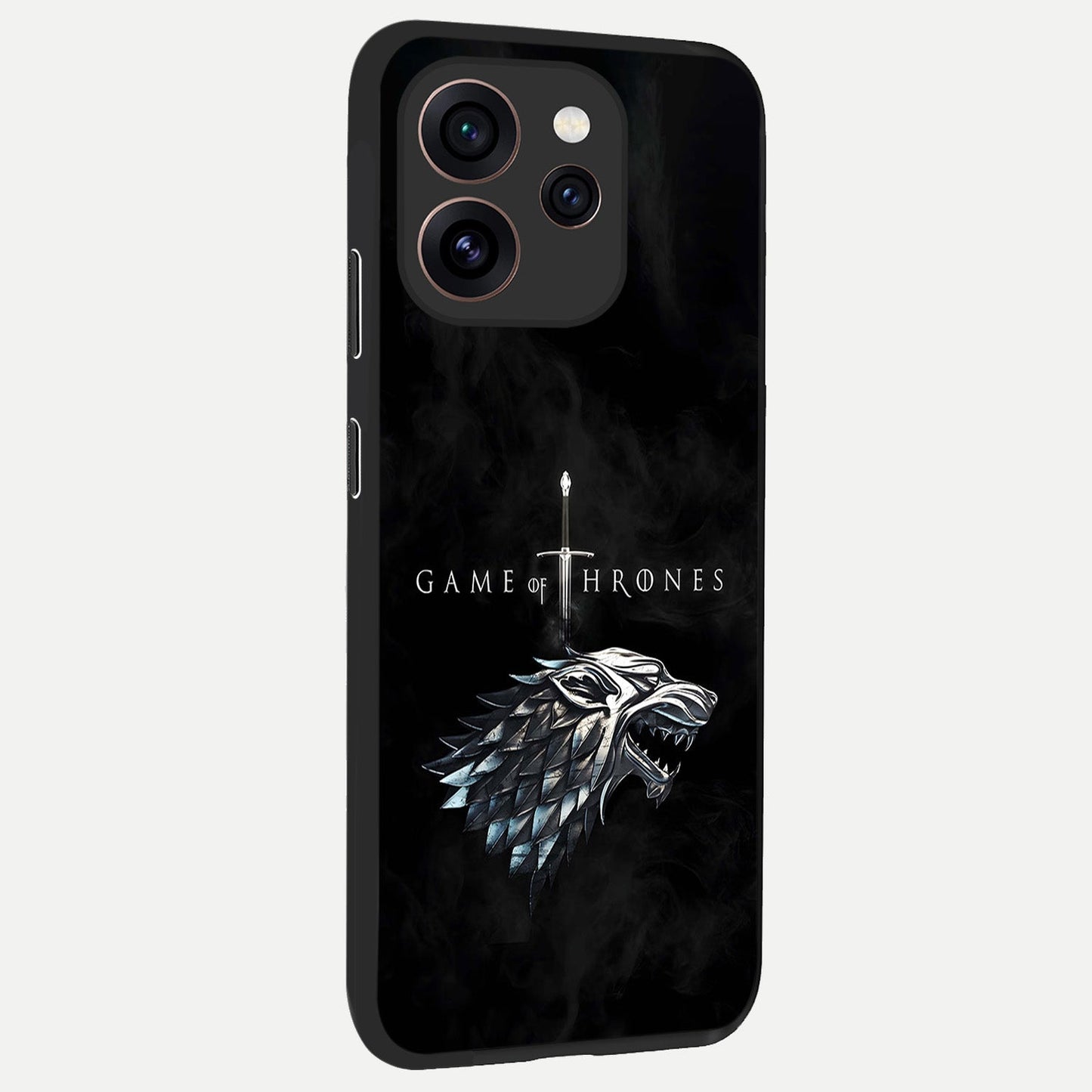  Throne Wolf Legacy back cover For Oppo Reno 15 Pro slim fit glass case with vibrant aesthetic design