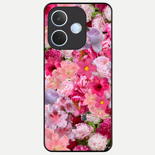  Bloom Crush Fantasy Glass Case For Oppo Reno 15 Pro mini back cover – full design glossy printed glass finish