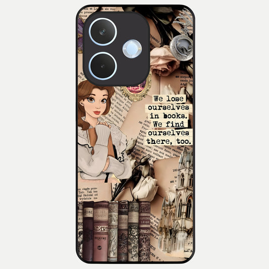  Bookish Dream World Glass Case For Oppo Reno 15 Pro mini back cover – full design glossy printed glass finish