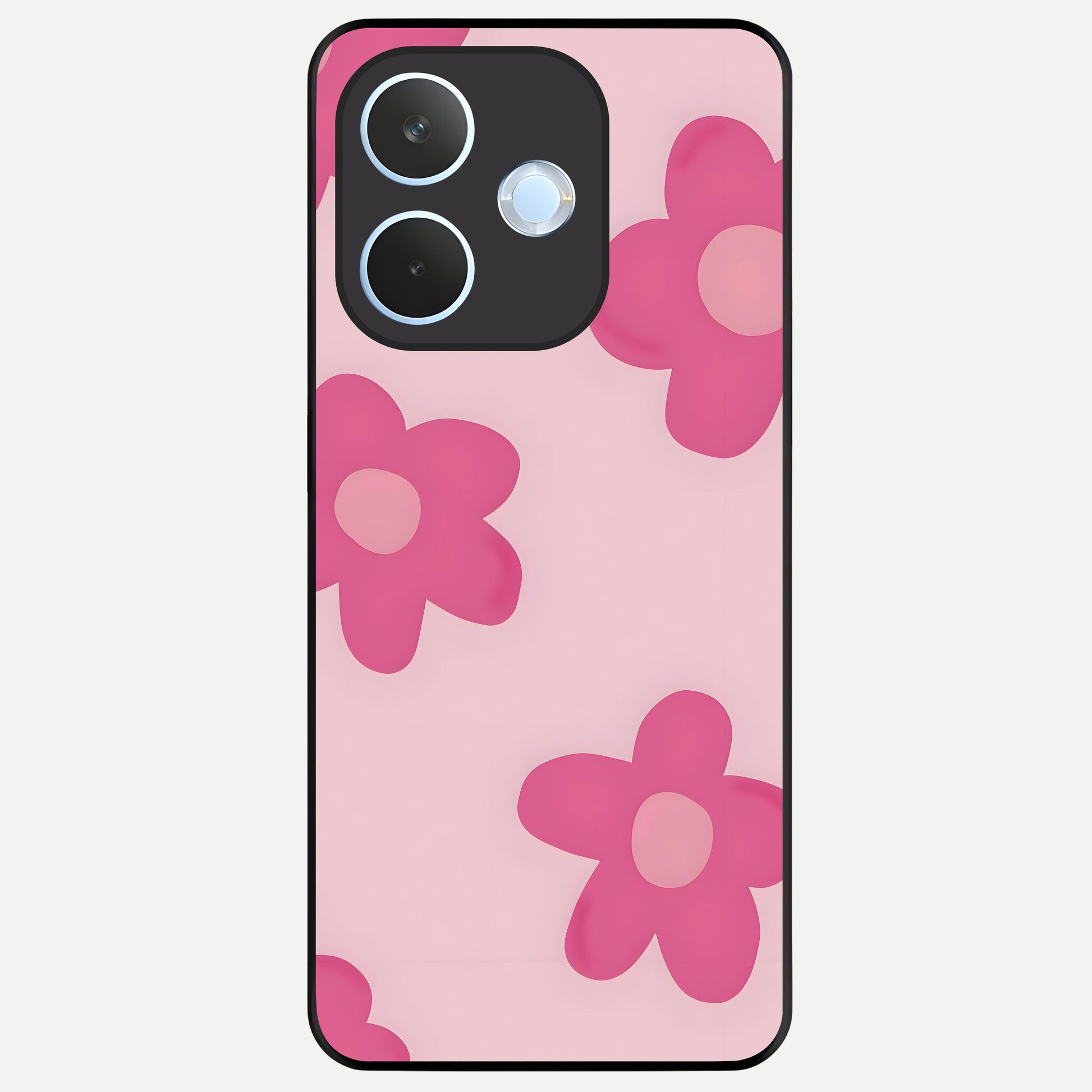  Candy Bloom Dreams Glass Case For Oppo Reno 15 Pro mini back cover – full design glossy printed glass finish