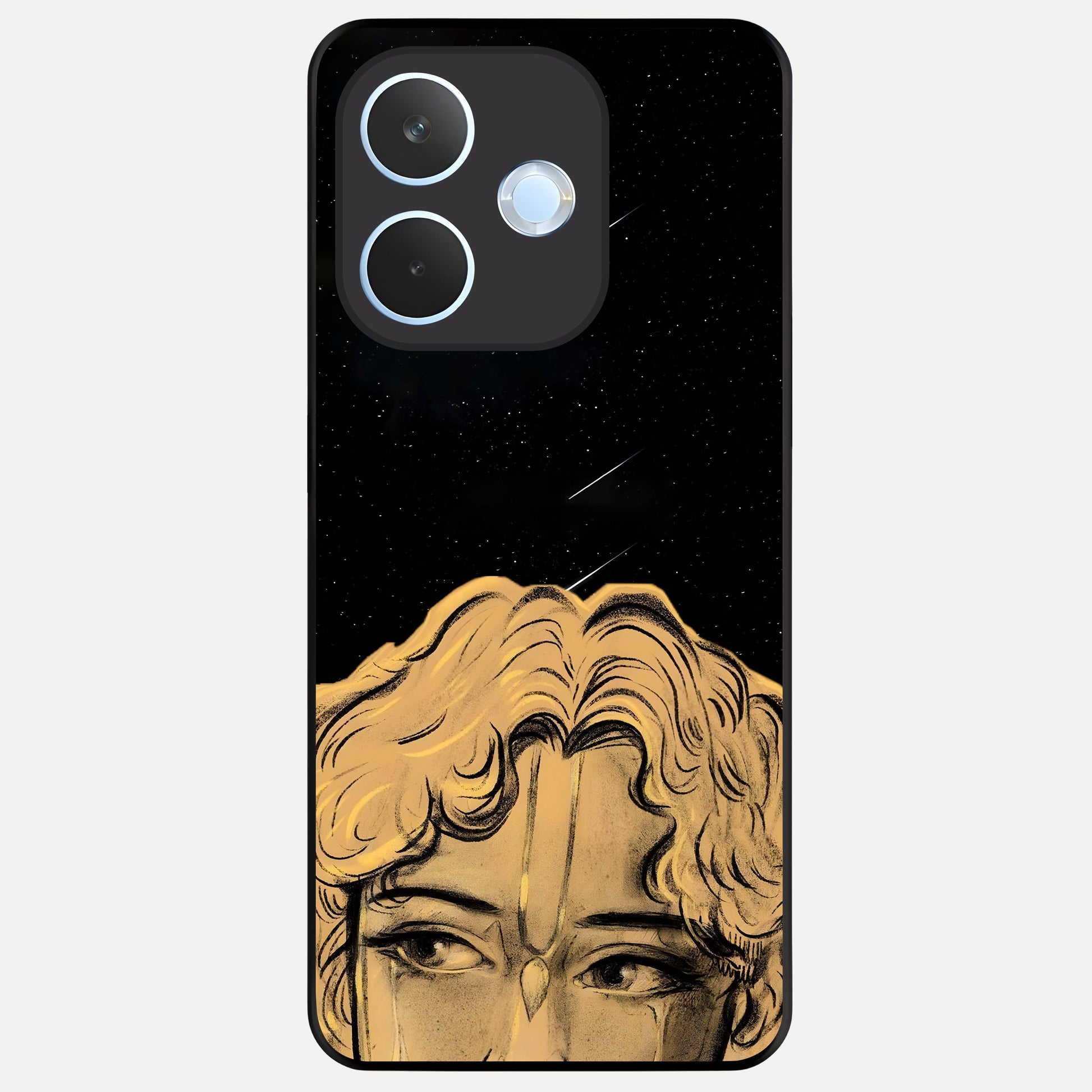  Celestial Gods Plan Glass Case For Oppo Reno 15 Pro mini back cover – full design glossy printed glass finish