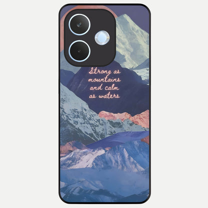  Celestial Mountain Calm Glass Case For Oppo Reno 15 Pro mini back cover – full design glossy printed glass finish