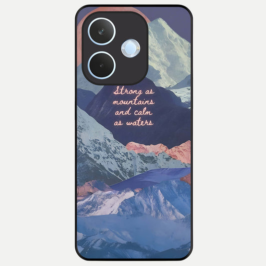  Celestial Mountain Calm Glass Case For Oppo Reno 15 Pro mini back cover – full design glossy printed glass finish