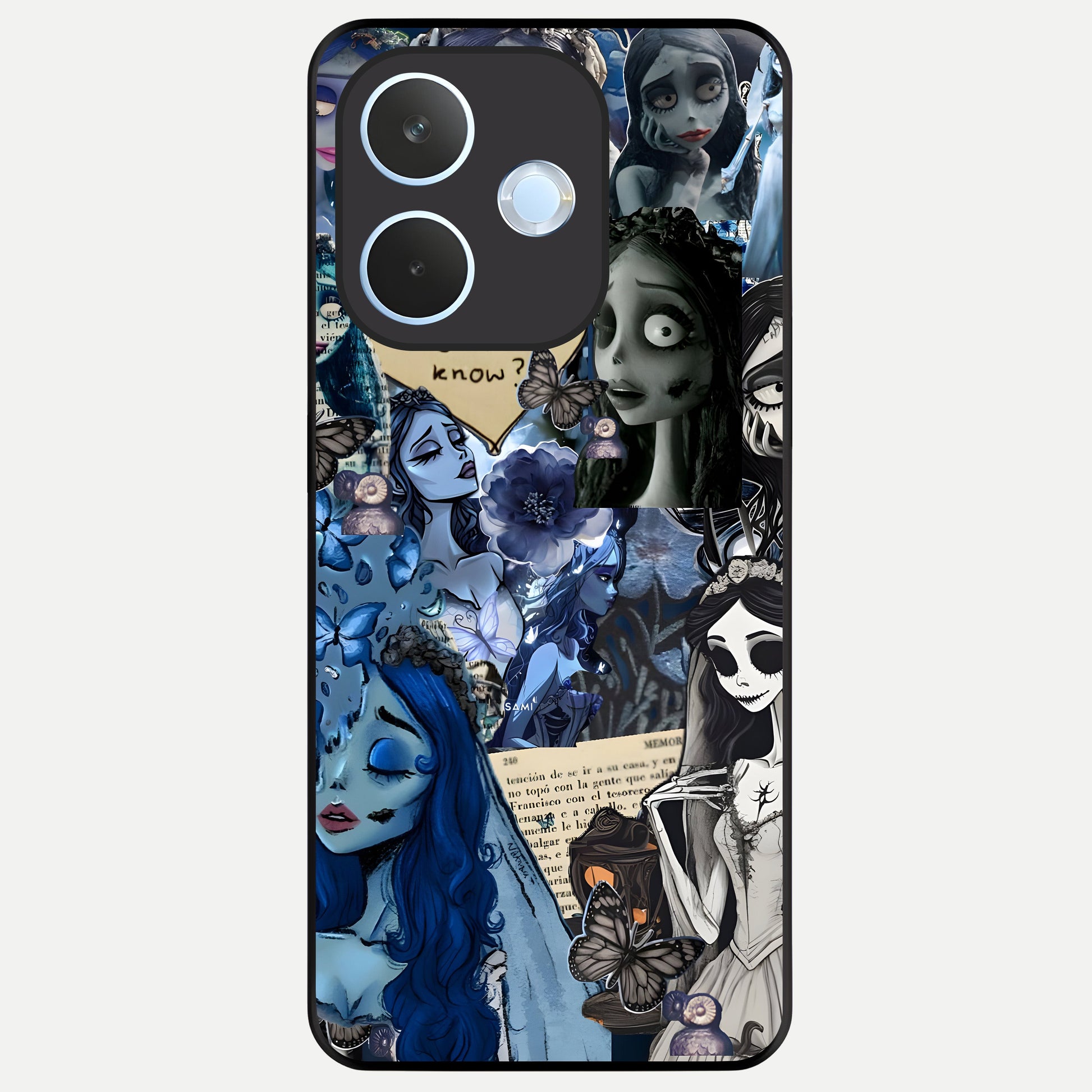  Corpse Bride Posters Glass Case For Oppo Reno 15 Pro mini back cover – full design glossy printed glass finish