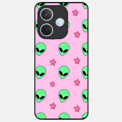  Cosmic Cute Crush Glass Case For Oppo Reno 15 Pro mini back cover – full design glossy printed glass finish