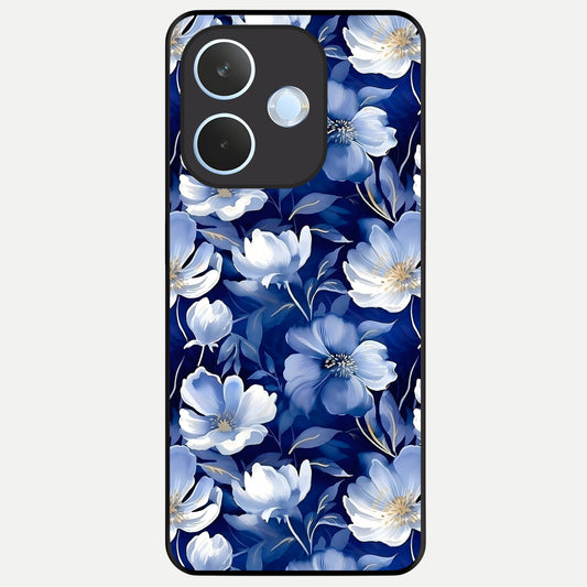  Cute Floral Patterns Glass Case For Oppo Reno 15 Pro mini back cover – full design glossy printed glass finish