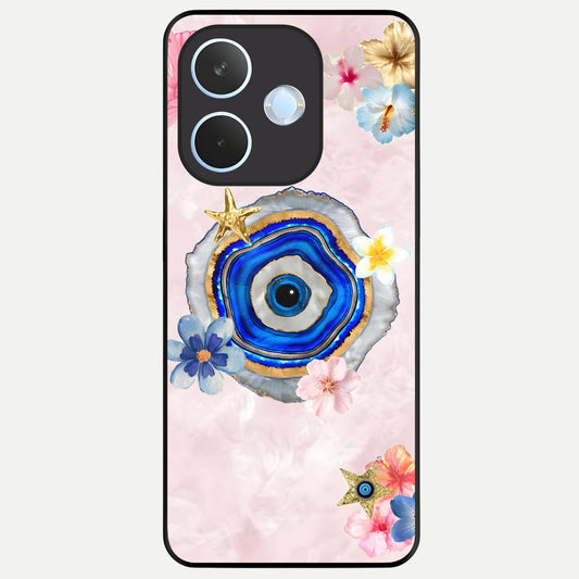  Divine Aura Bloom Glass Case For Oppo Reno 15 Pro mini back cover – full design glossy printed glass finish