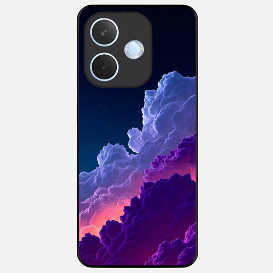  Dreamy Cloud Skies Glass Case For Oppo Reno 15 Pro mini back cover – full design glossy printed glass finish