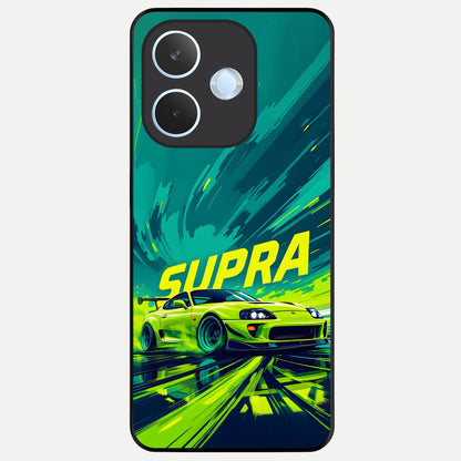  Electric Supra Thunder Glass Case For Oppo Reno 15 Pro mini back cover – full design glossy printed glass finish