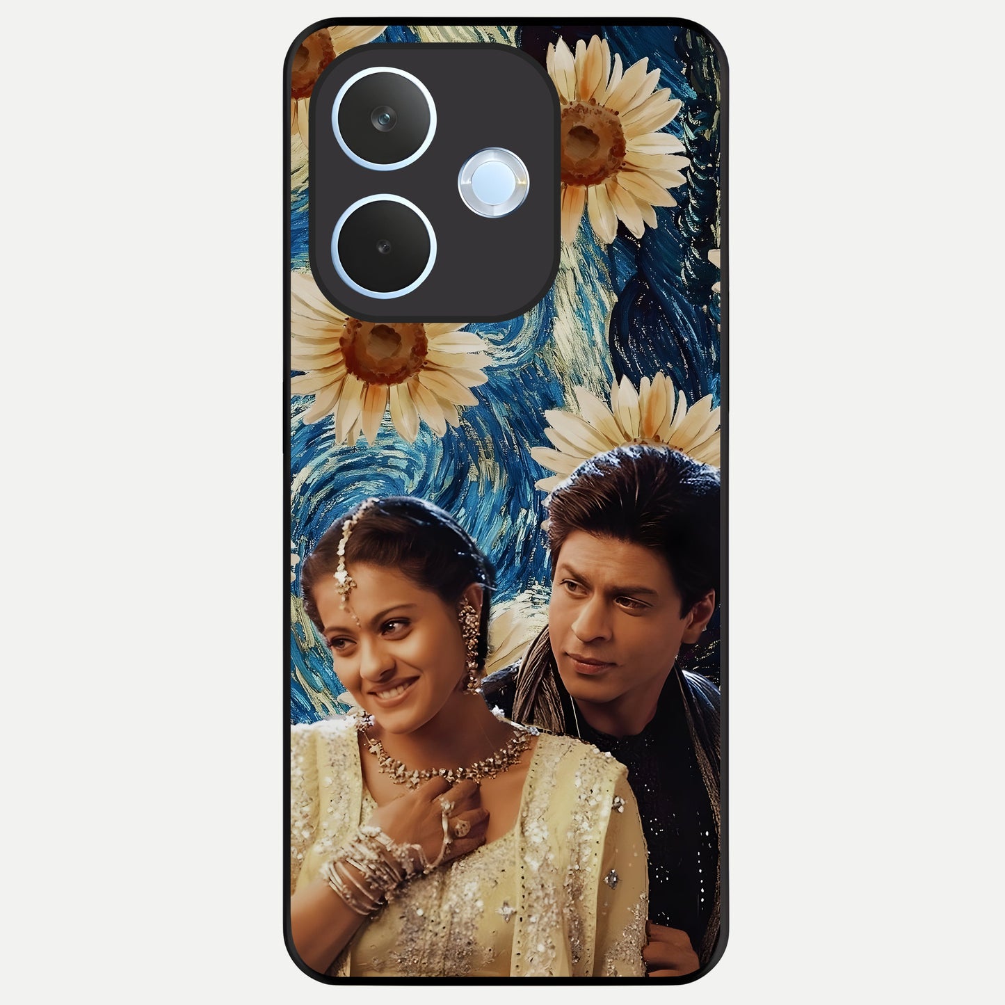  Eternal Love Story Glass Case For Oppo Reno 15 Pro mini back cover – full design glossy printed glass finish