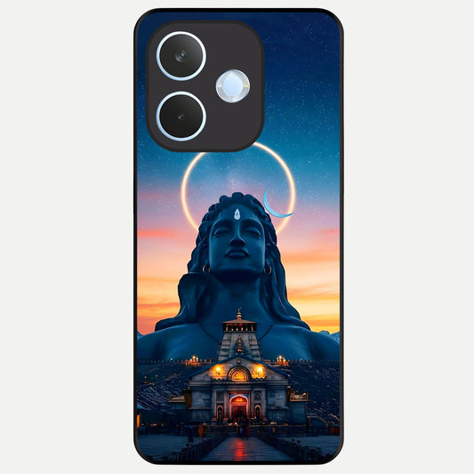  Eternal Shiva Aura Glass Case For Oppo Reno 15 Pro mini back cover – full design glossy printed glass finish