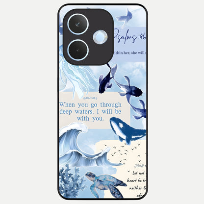  Faithful Ocean Promise Glass Case For Oppo Reno 15 Pro mini back cover – full design glossy printed glass finish