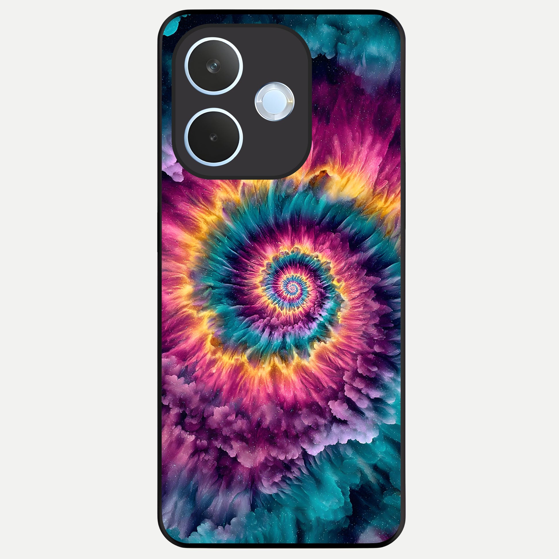  Galactic Spiral Burst Glass Case For Oppo Reno 15 Pro mini back cover – full design glossy printed glass finish