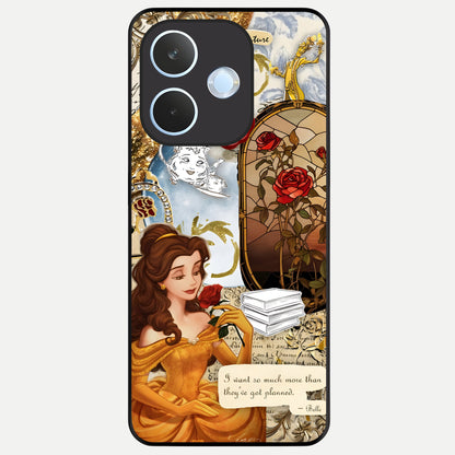  Golden Dream Belle Glass Case For Oppo Reno 15 Pro mini back cover – full design glossy printed glass finish
