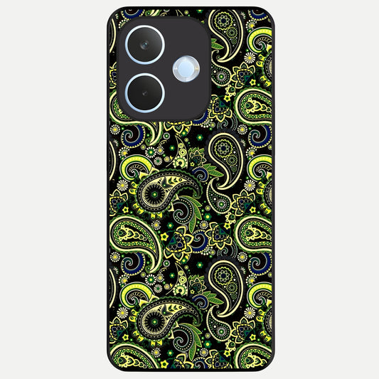  Green Lemon Glass Case For Oppo Reno 15 Pro mini back cover – full design glossy printed glass finish