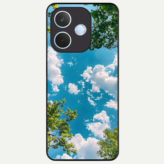  Green Moon Energy Glass Case For Oppo Reno 15 Pro mini back cover – full design glossy printed glass finish