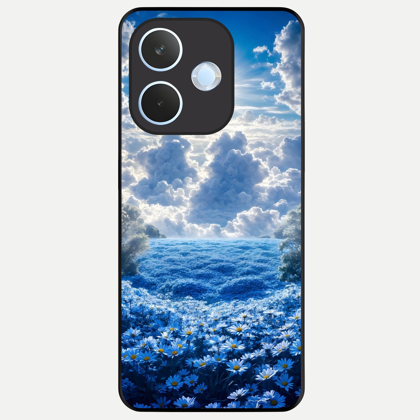  Heavenly Daisy Horizon Glass Case For Oppo Reno 15 Pro mini back cover – full design glossy printed glass finish