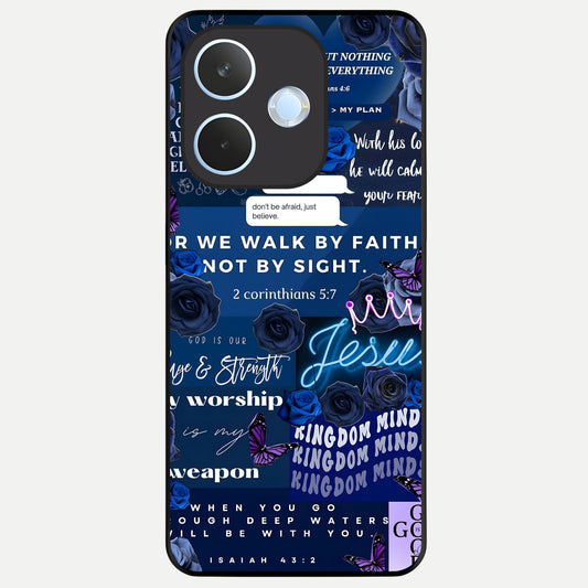  Kingdom Faith Glow Glass Case For Oppo Reno 15 Pro mini back cover – full design glossy printed glass finish