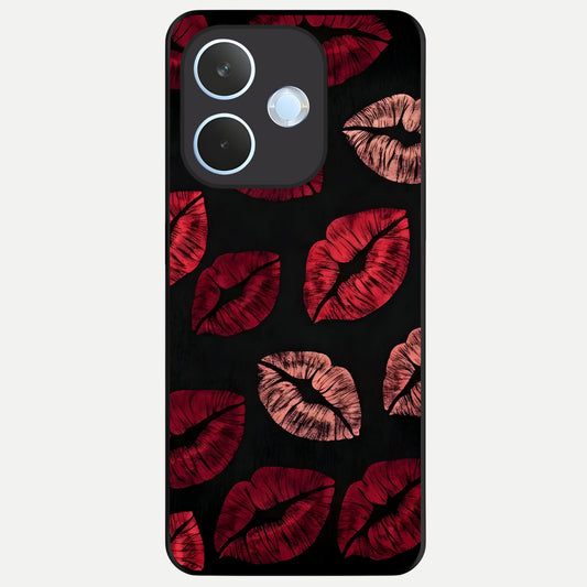  Midnight Kiss Love Glass Case For Oppo Reno 15 Pro mini back cover – full design glossy printed glass finish