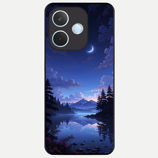  Midnight Lake Peace Glass Case For Oppo Reno 15 Pro mini back cover – full design glossy printed glass finish