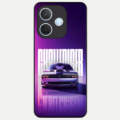  Midnight Muscle Ride Glass Case For Oppo Reno 15 Pro mini back cover – full design glossy printed glass finish