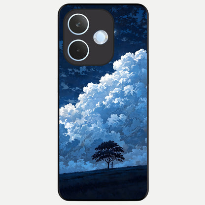  Midnight Sky Serenity Glass Case For Oppo Reno 15 Pro mini back cover – full design glossy printed glass finish