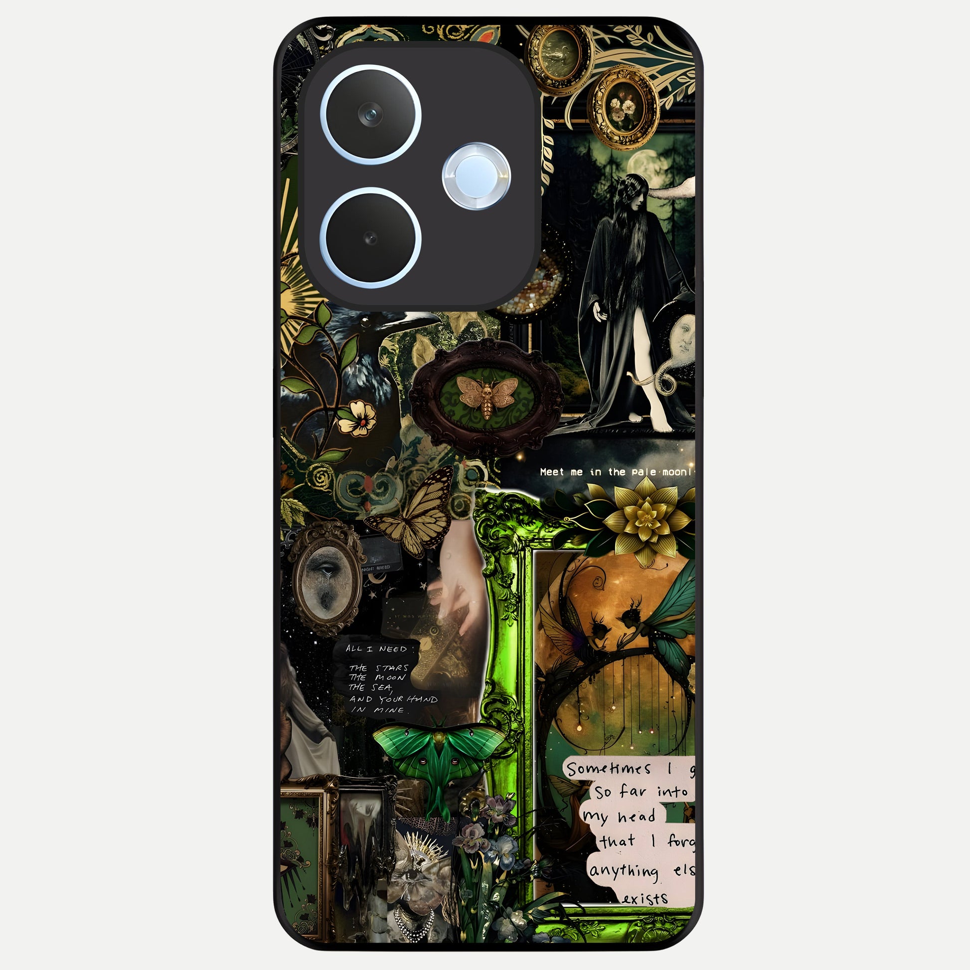  Mystic Woods Secret Glass Case For Oppo Reno 15 Pro mini back cover – full design glossy printed glass finish