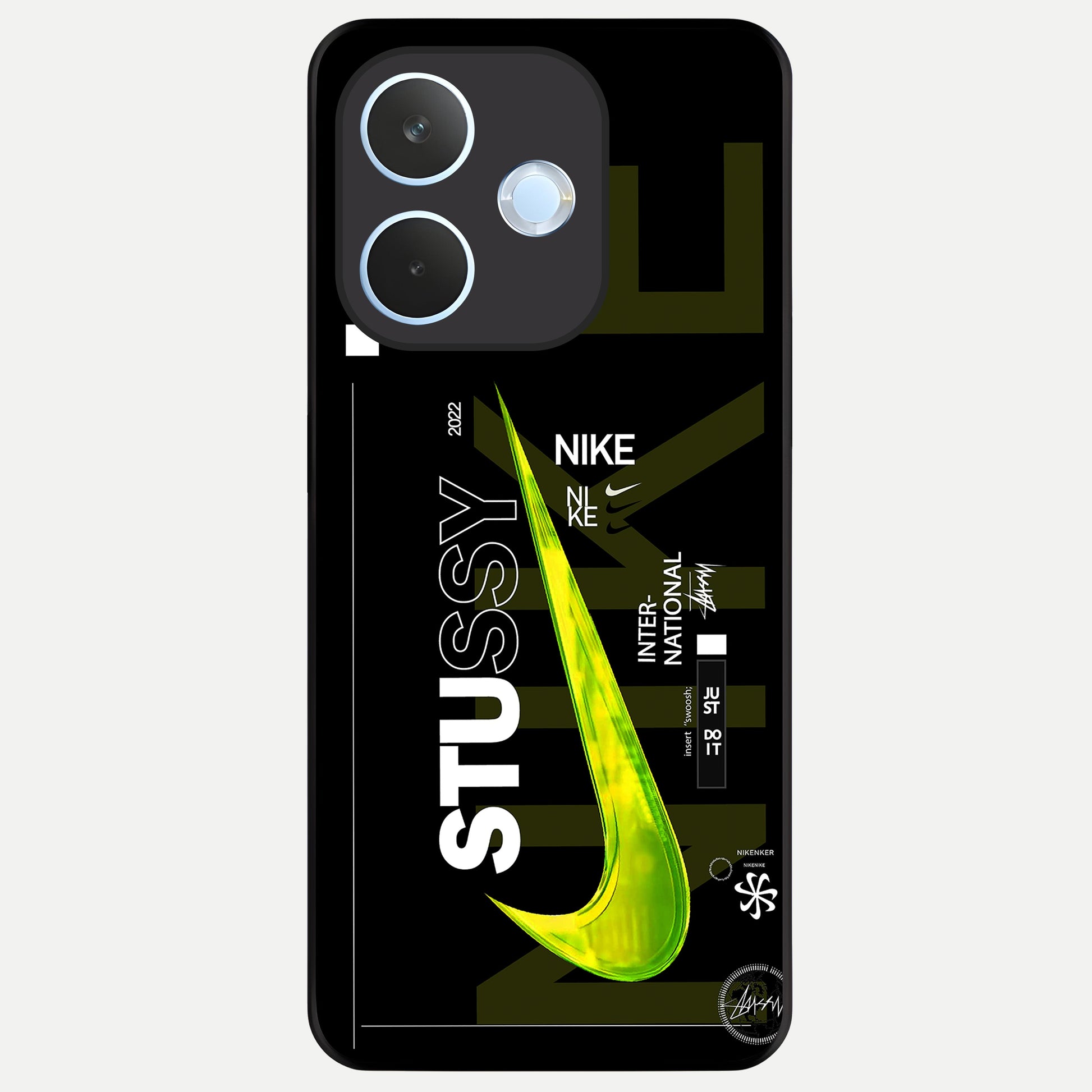  Neon Street Edition Glass Case For Oppo Reno 15 Pro mini back cover – full design glossy printed glass finish