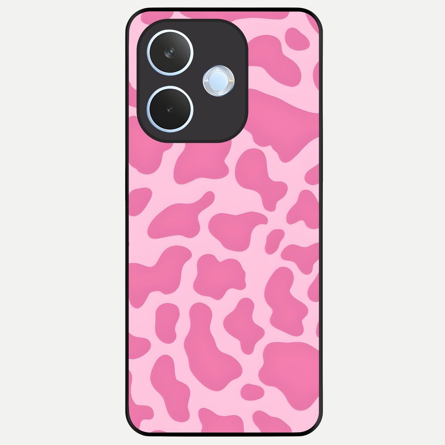  Pinkish Scenery Glass Case For Oppo Reno 15 Pro mini back cover – full design glossy printed glass finish