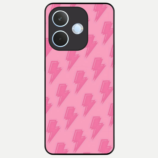  Pink Moo Magic Glass Case For Oppo Reno 15 Pro mini back cover – full design glossy printed glass finish