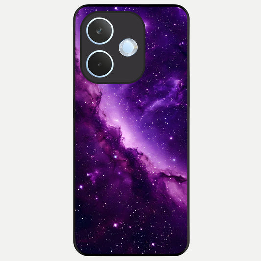  Purple Shade Sky Glass Case For Oppo Reno 15 Pro mini back cover – full design glossy printed glass finish