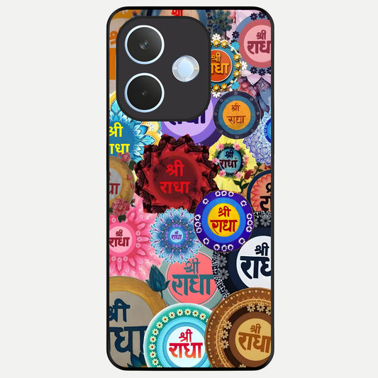 Radha Divine Bloom Glass Case For Oppo Reno 15 Pro mini back cover – full design glossy printed glass finish