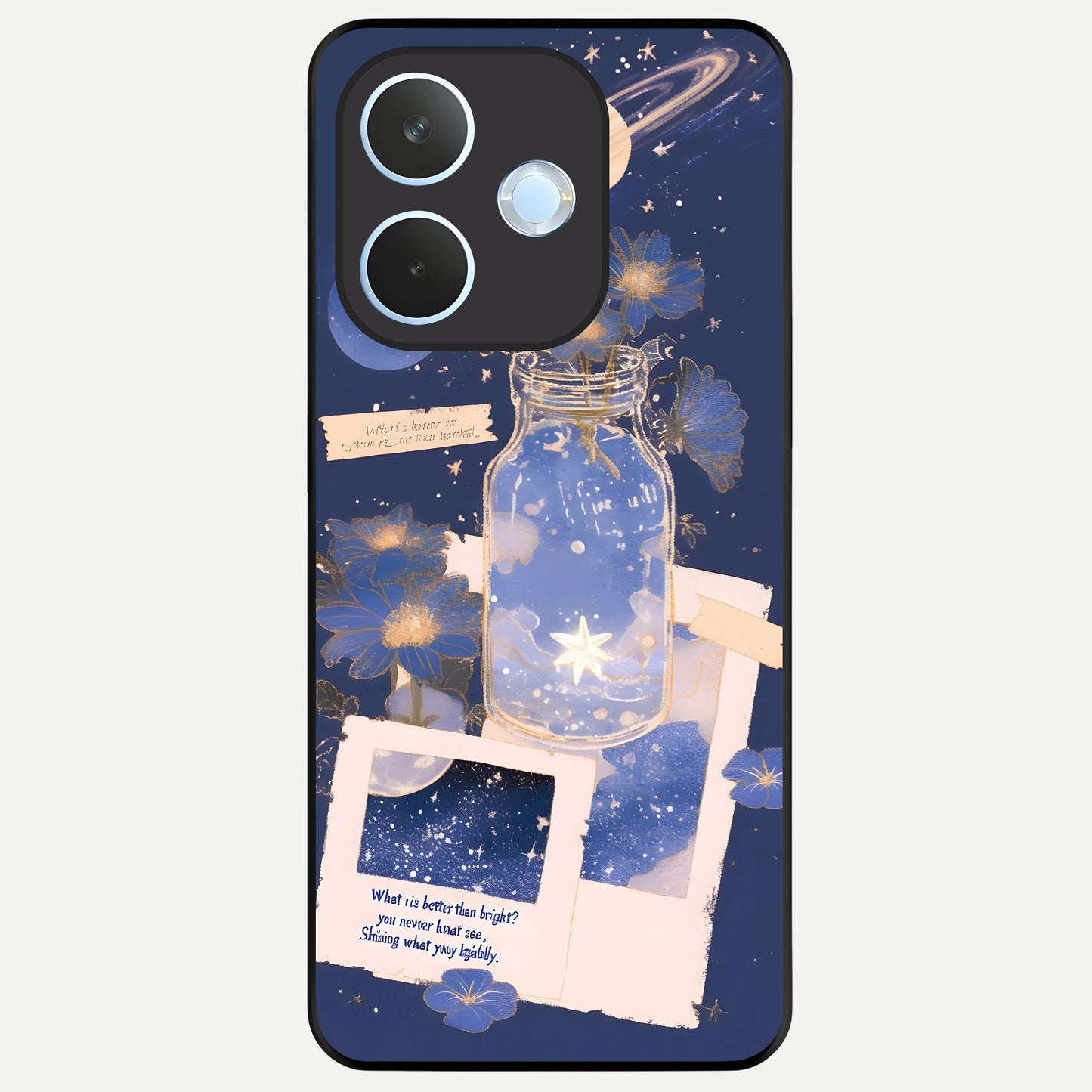  Starlit Cosmic Jar Glass Case For Oppo Reno 15 Pro mini back cover – full design glossy printed glass finish