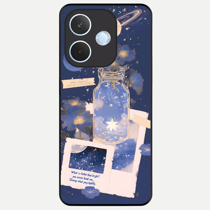  Starlit Cosmic Jar Glass Case For Oppo Reno 15 Pro mini back cover – full design glossy printed glass finish