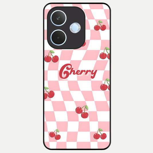  Sweet Cherry Vibes Glass Case For Oppo Reno 15 Pro mini back cover – full design glossy printed glass finish