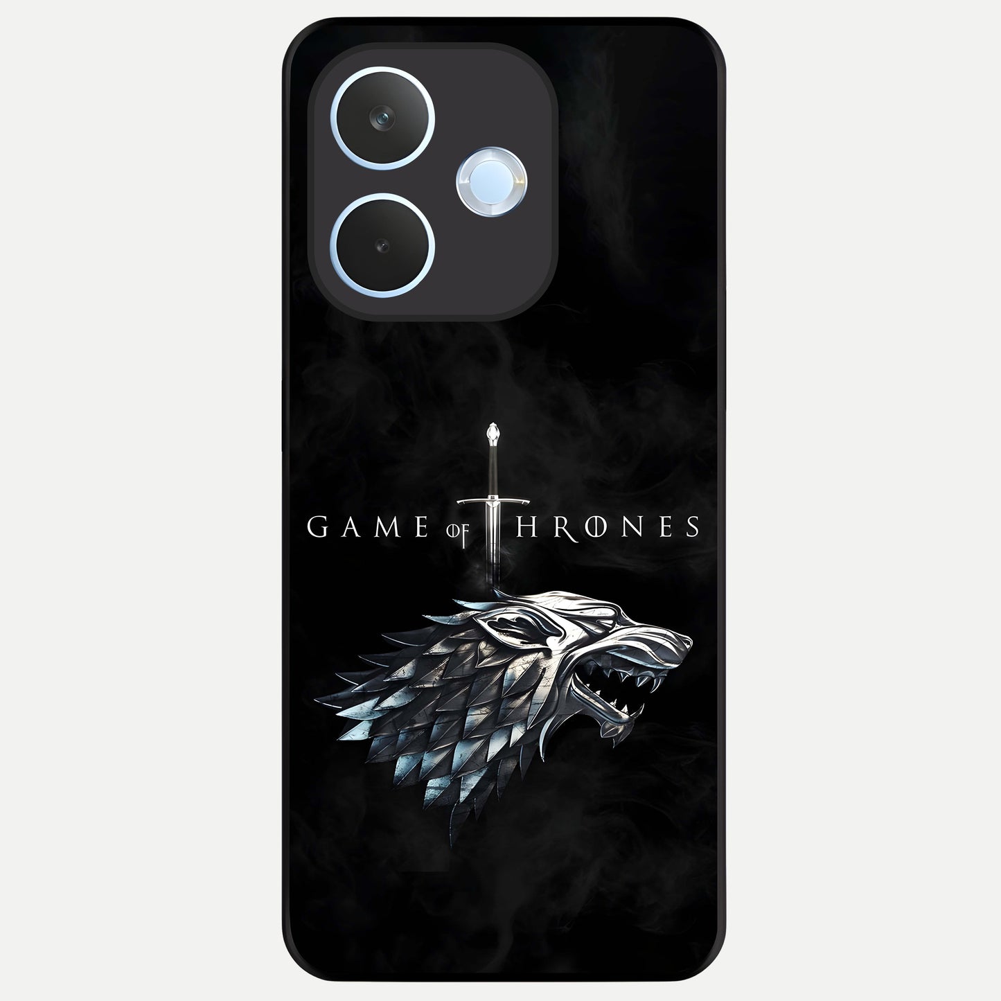  Throne Wolf Legacy Glass Case For Oppo Reno 15 Pro mini back cover – full design glossy printed glass finish