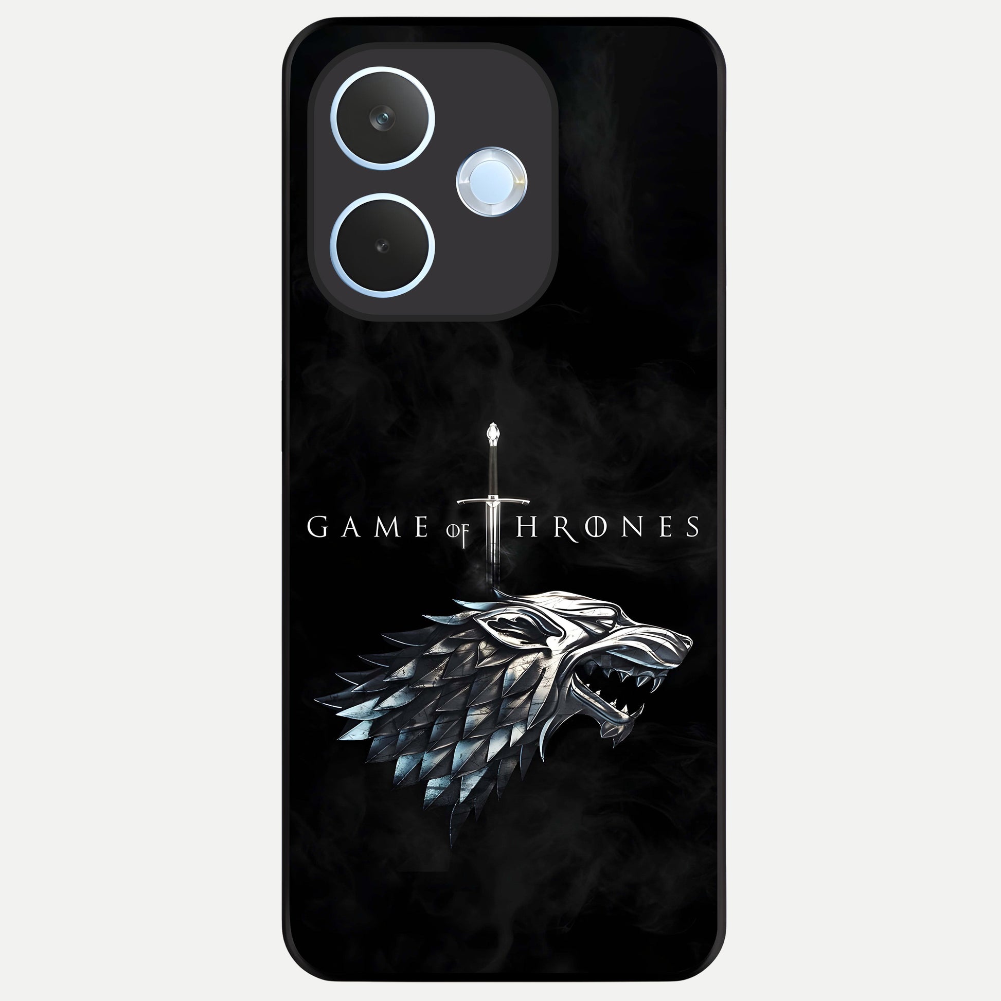  Throne Wolf Legacy Glass Case For Oppo Reno 15 Pro mini back cover – full design glossy printed glass finish