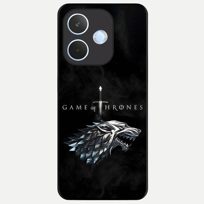  Throne Wolf Legacy Glass Case For Oppo Reno 15 Pro mini back cover – full design glossy printed glass finish